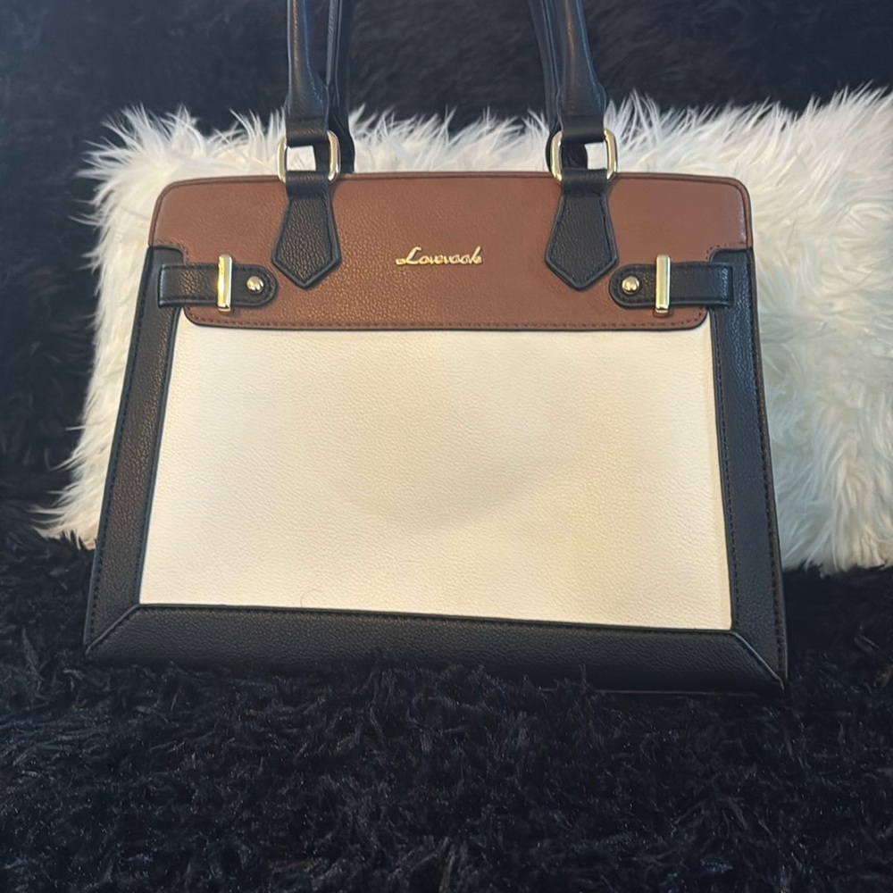 Lovevook Women's Black and Brown Handbag